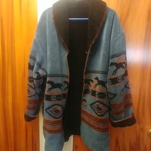 Coldwater Creek plush coat